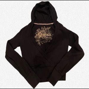Y2K Vintage Guess Crossover Hoodie Sweater
